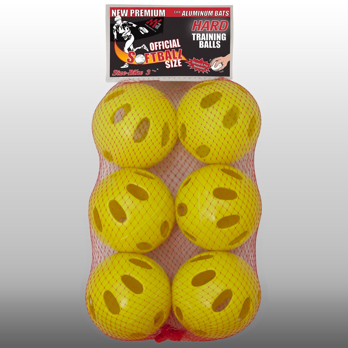 Premium Practice Softballs (6 Pack)